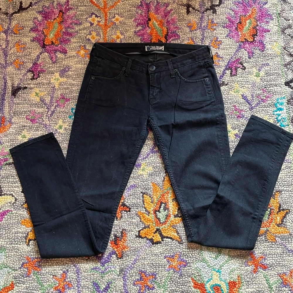 Hudson black denim jeans size 27